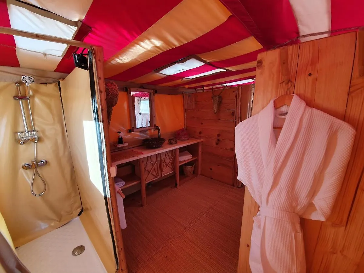 Luksusowy namiot Nkhila Lodge Marrakesz Maroko